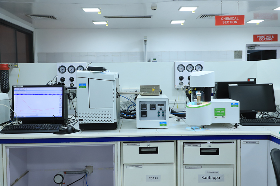 Thermogravimetric analysis laboratory